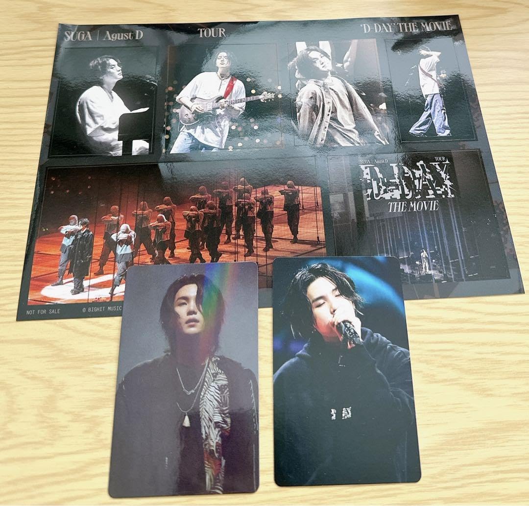 SUGA 来場者特典　トレカ B☆VERSE 入場者特典ランダムトレカ SUGA BTS - メルカリ